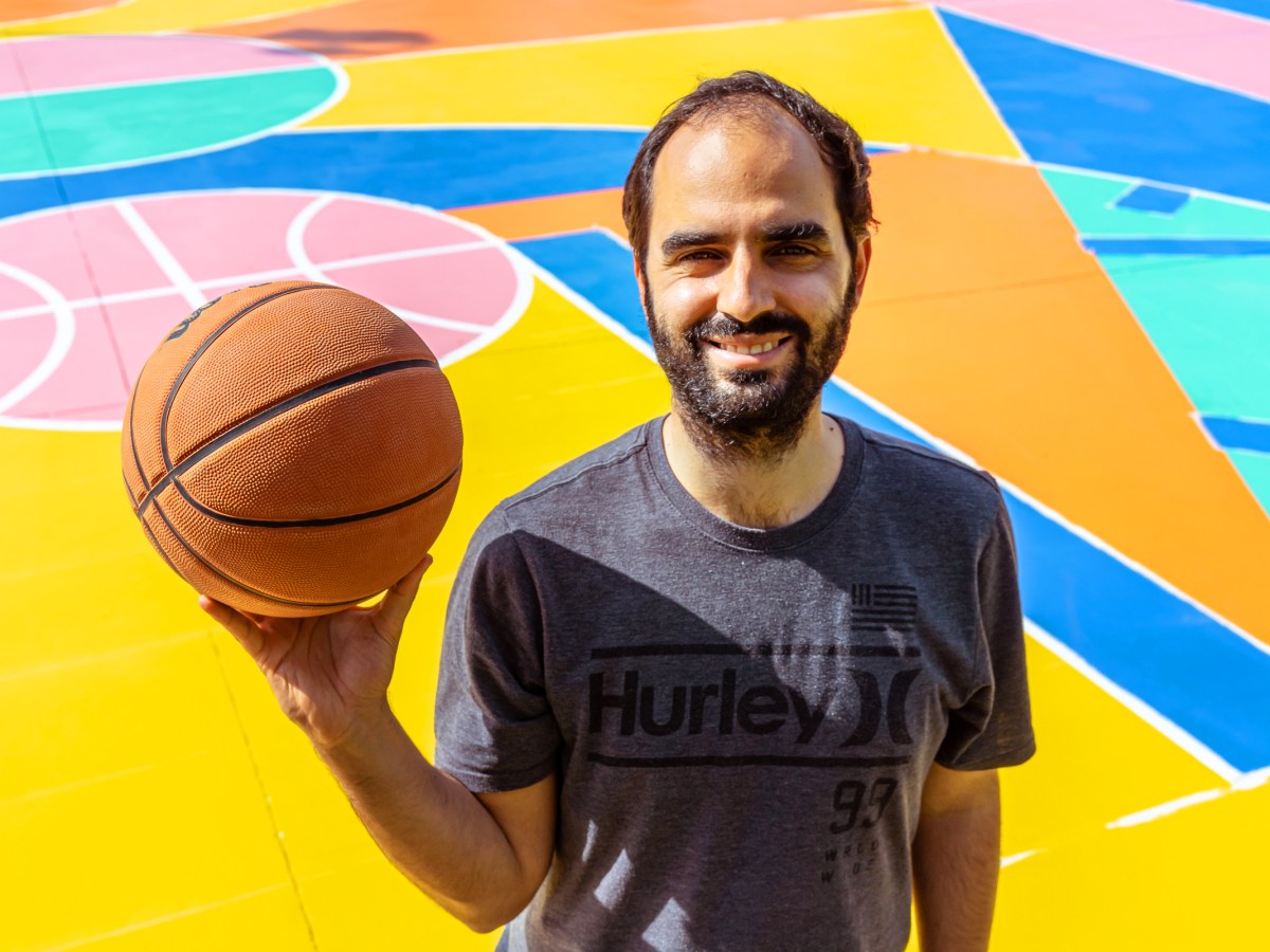Hoopers: eles transformam campos de basquetebol em obras de arte