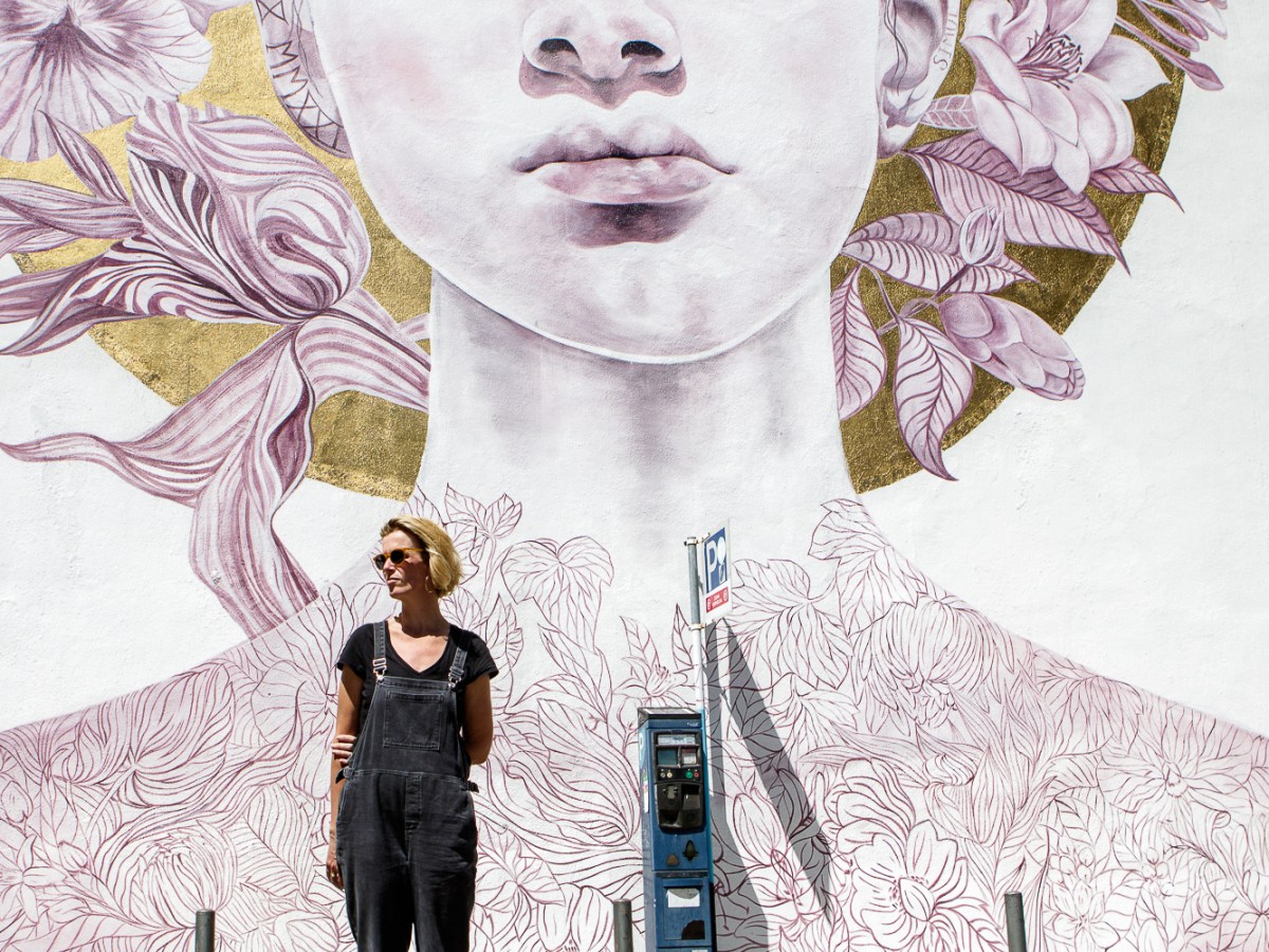 Jacqueline Muralista Mulher Arte urbana Mural