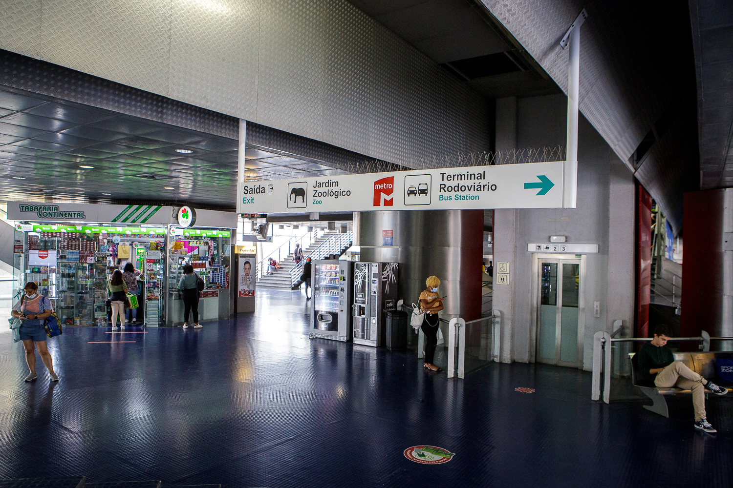 Interface Sete Rios EMEL Restart Rede Expressos Terminal Rodoviário Comboio Autocarro Turistas