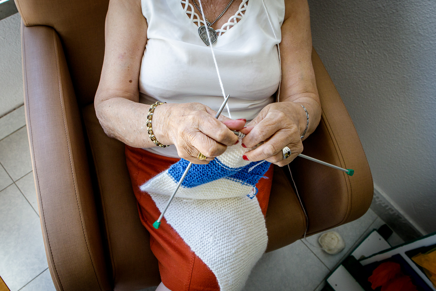 alzheimer demência mãos crochet